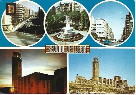 POSTAL L00876: Aspectos de Lleida