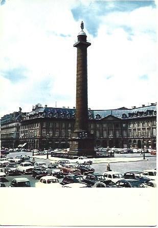 POSTAL L00731: Columna Vendome en Paris