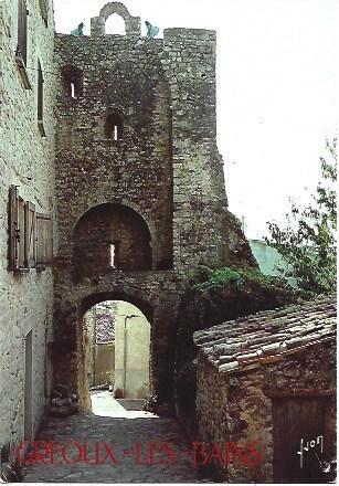 POSTAL L00733: Greoux les Bains, Francia