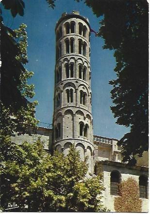 POSTAL L00736: Torre Fenetrelle en Uzes, Francia