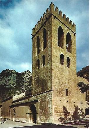 POSTAL L00725: Iglesia de Villefranche de Conflent, Francia
