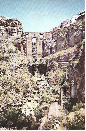 POSTAL L00712: Vista parcial de Ronda