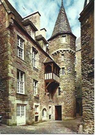 POSTAL L00723: Casa de la Duquesa Anne en Saint Malo