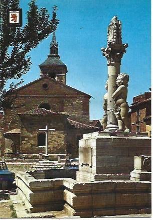 POSTAL L00752: Plaza del Generalisimo en Leon