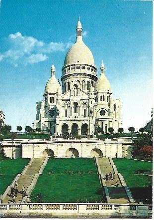 POSTAL L00785: Vista de Sacre Coeur de Paris