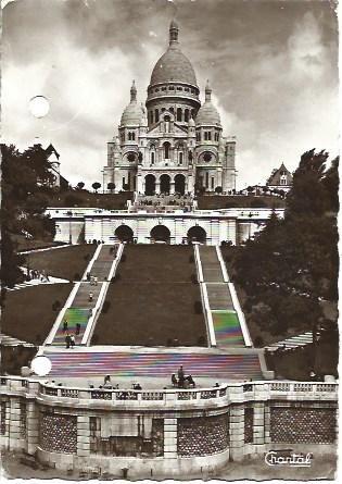 POSTAL L00778: Iglesia de Sacre Coeur de Paris