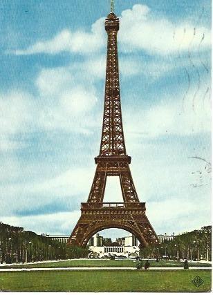 POSTAL L00777: La Tour Eiffel desde el palacio de Chaillot