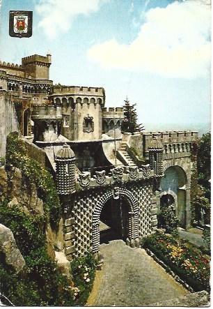 POSTAL L00770: Palacio da Pena en Sintra, Portugal