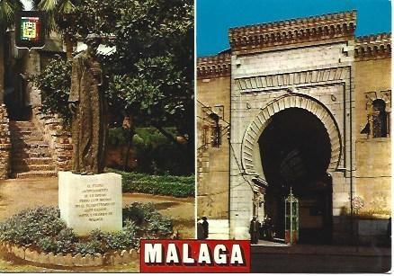 POSTAL L01046: Puerta de Atarazanas en Malaga