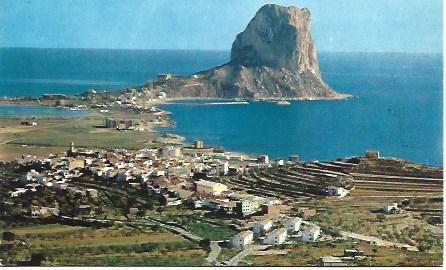 POSTAL L01049: Peñon de Calpe, Alicante