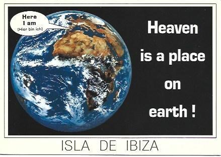 POSTAL L01051: Recuerdo de la isla de Ibiza