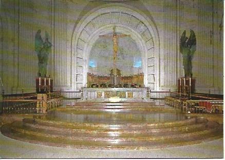 POSTAL L01054: Altar Mayor de la Basilica de Santa Cruz del Valle de los Caidos