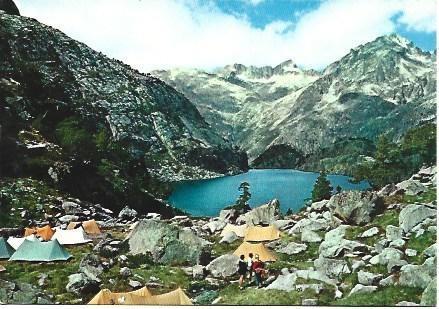 POSTAL L01041: Lago Negro en los Pirineos Centrales