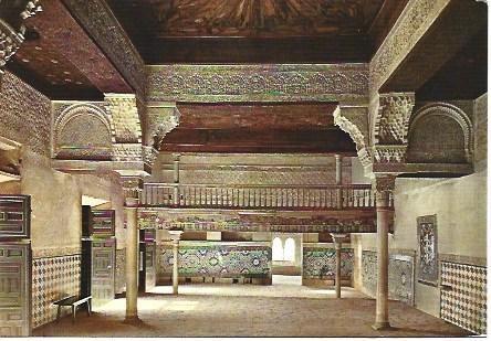 POSTAL L01019: Sala de la Justicia de la Alhambra de Granada