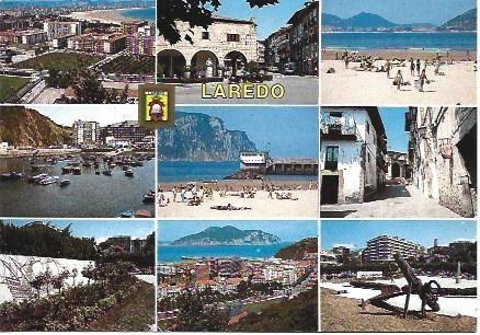 POSTAL L01020: Vistas de Laredo, Cantabria