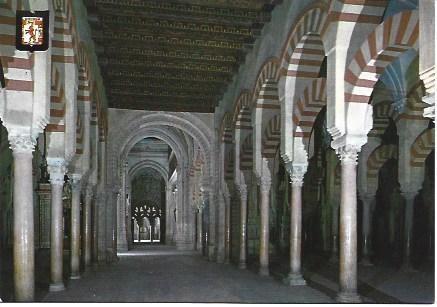 POSTAL L01034: Nave principal de la Mezquita de Cordoba
