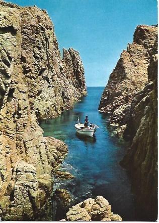 POSTAL L01095: Cala Llarga en la Costa Brava