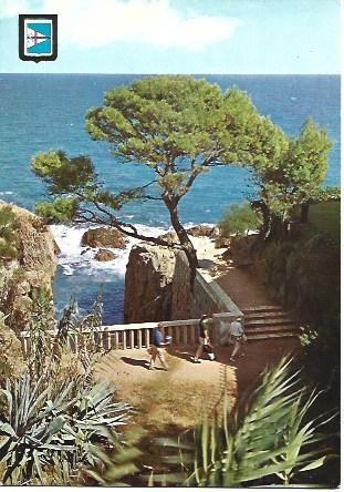 POSTAL L01096: Camino de Ronda en S'Agaró, Girona