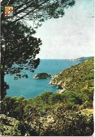 POSTAL L01098: Acantilados en Sant Feliu de Guixols, Girona