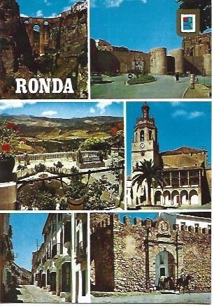 POSTAL L01110: Vistas de Ronda, Malaga