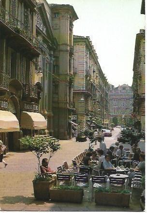 POSTAL L01113: Via Garibaldi en Torino, Italia