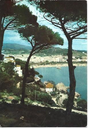 POSTAL L01089: Vista parcial de Sant Feliu de Guixols, Girona