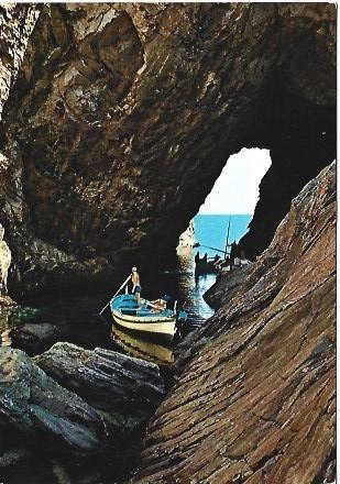 POSTAL L01076: Cova de l'Infern en la Costa Brava
