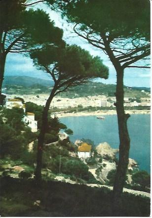 POSTAL L01090: Panoramica de Sant Feliu de Guixols, Girona