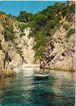 POSTAL L01077: Cala Marquesa en la Costa Brava