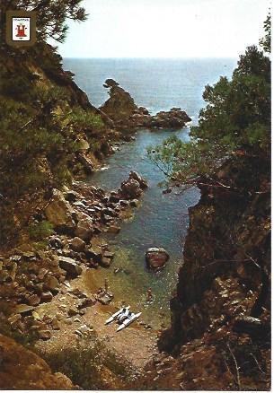 POSTAL L01087: Alcantilados de Palamos, Girona