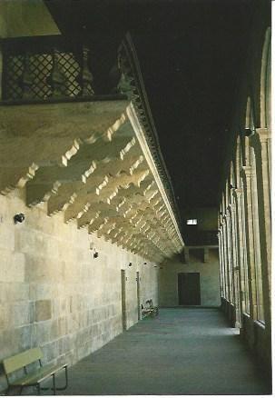 POSTAL L00941: Balconada del Monasterio de Celanova, Orense
