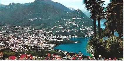 POSTAL L00947: Panoramica de Lugano