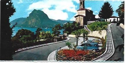 POSTAL L00949: Iglesia de Castagnole en Lugano
