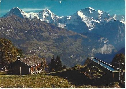 POSTAL L00957: Eiger, Suiza