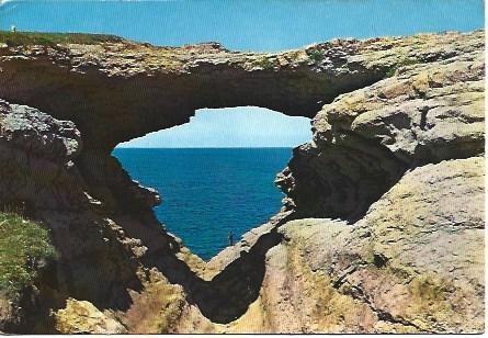 POSTAL L00911: Puente del Diablo en Santander