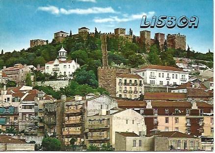 POSTAL L00991: Panoramica del Castillo de Lisboa