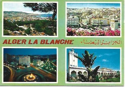 POSTAL L00992: Vistas de la ciudad de Argelia