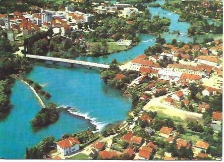 POSTAL L01004: Vista aerea de Bihac, Bosnia
