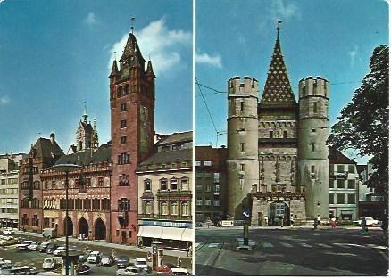 POSTAL L00965: Edificios de Basel