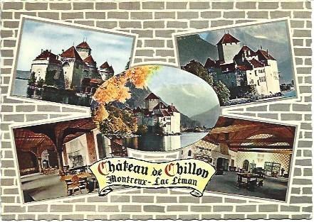 POSTAL L00971: Castillo de Chillon, Francia
