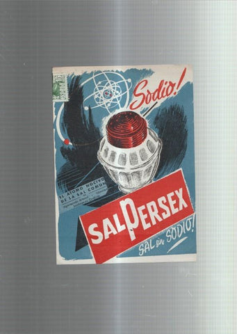 Folleto publicidad firma J.A. de Codina de su producto: SalPersex