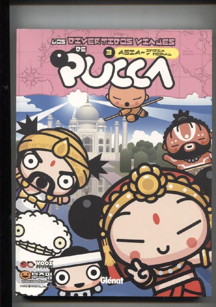 Glenat:Los divertidos viajes de Pucca numero 3: ASIA-India y Nepal