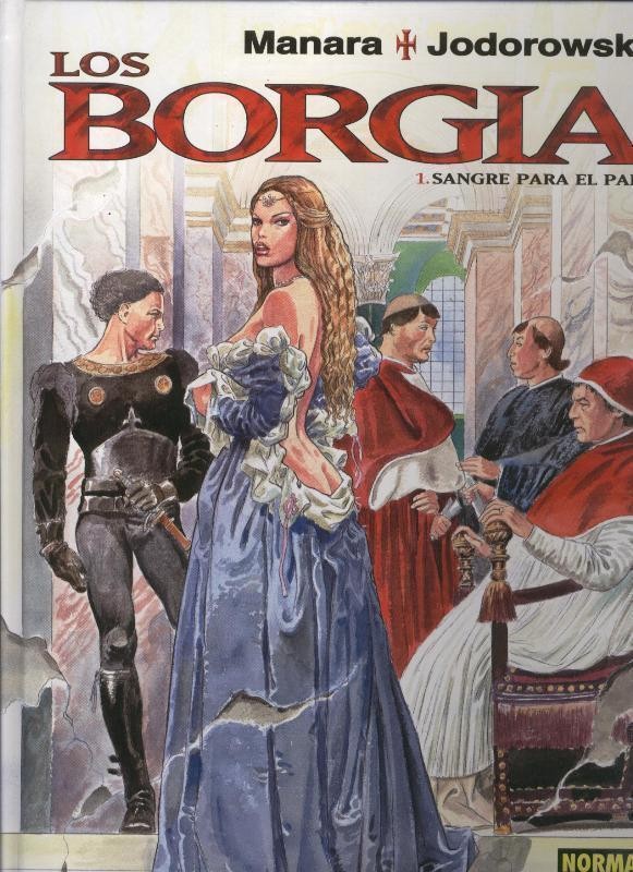 Coleccion Milo Manara volumen 22: Los Borgia volumen 1: Sangre para el papa  