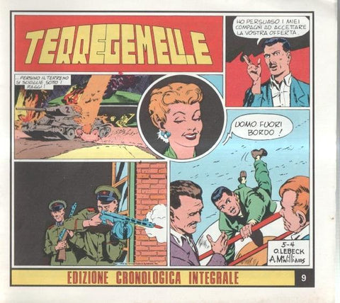 Facsimil: TERREGEMELLE edizione cronologica integrale numero 09 