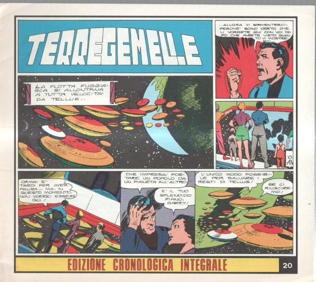 Facsimil: TERREGEMELLE edizione cronologica integrale numero 20 