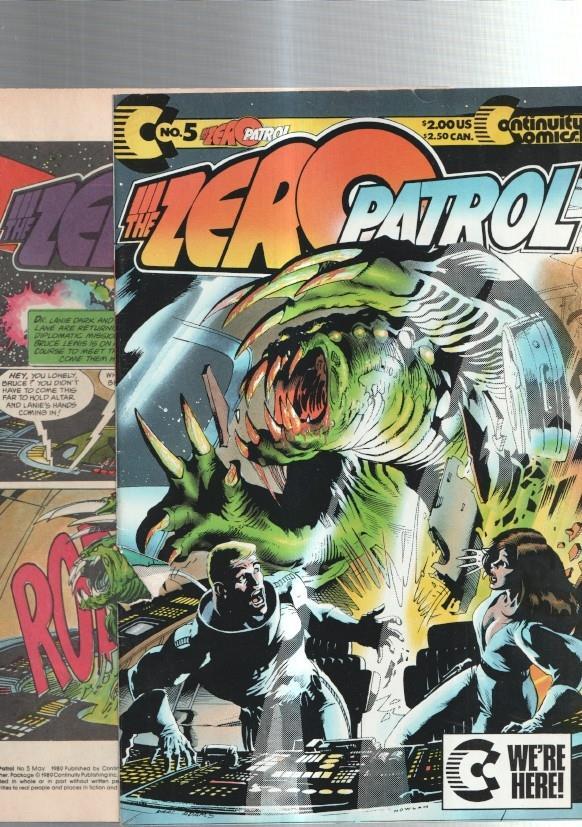 The Zero Patrol numero 5 (La cubierta esta suelta segun imagen adjunta)