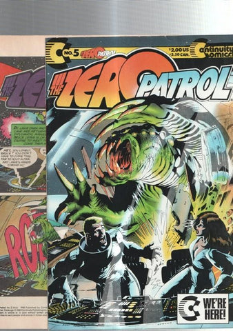 The Zero Patrol numero 5 (La cubierta esta suelta segun imagen adjunta)
