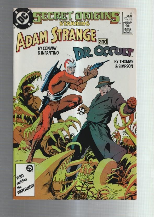 Secret Origins numro 17: Adam Strange and Dr. Occult