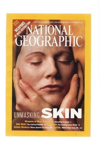 National Geographic volumen. 202, num.05, november 2002: Unmasking Skin-