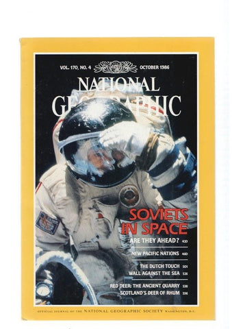 National Geographic, vol. 170, num. 04, october 1986: Soviets in space are they 